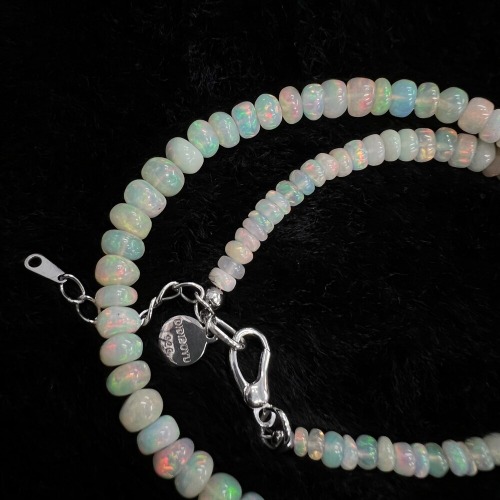 Ethiopian Opal Thick Necklace